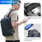 Waterproof Slim Backpack For Men Laptop Bag With USB Charging Minimalist Business Backpack For Trav 6