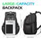 Durable Travel Backpack Large MultiFunction Laptop Backpack School Bag For Teenagers With USB Recha 1