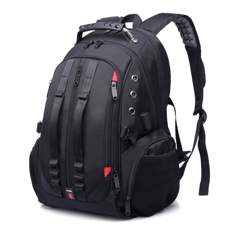 Durable Travel Backpack Large MultiFunction Laptop Backpack School Bag For Teenagers With USB Recha 0