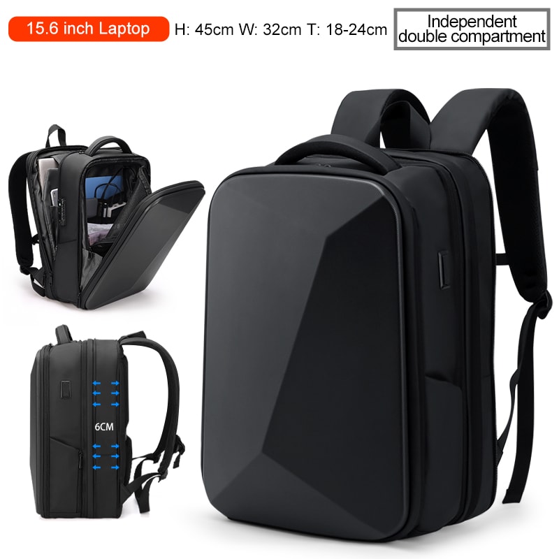 Antitheft Waterproof School Backpack USB Charging Laptop Backpack Men Business Travel Bag New Desig 5