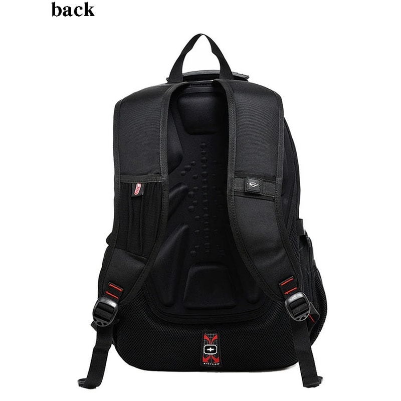 Vintage School Backpack Large Capacity Waterproof Oxford Bag Laptop Travel Rucksack For Men 7