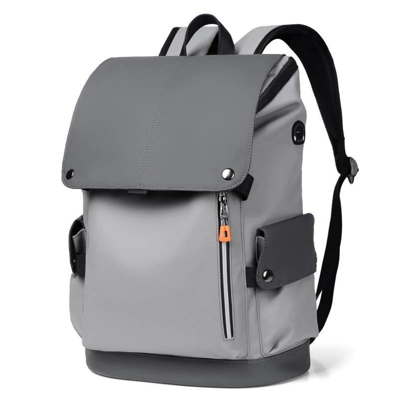 Waterproof High Quality PU Leather Mens Laptop Backpack Large Business Computer Backpack For Urban 0