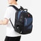 New Mens Business Backpack Large Capacity Travel Laptop Bag Double Shoulder Bookbag Oxford Cloth Pu 8