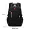 New Mens Business Backpack Large Capacity Travel Laptop Bag Double Shoulder Bookbag Oxford Cloth Pu 1