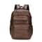 PU Leather Backpack Men High Quality USB Charging Bag Large Laptop Backpack For Teenagers Boys Scho 2