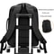 Waterproof 17 Inch Business Laptop Backpack School Book Bag Expandable Notebook For Men 5