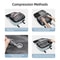 Travel Women Backpack Vacuum Compression 16 Inch Laptop Backpack USB Charging School Backpack 4