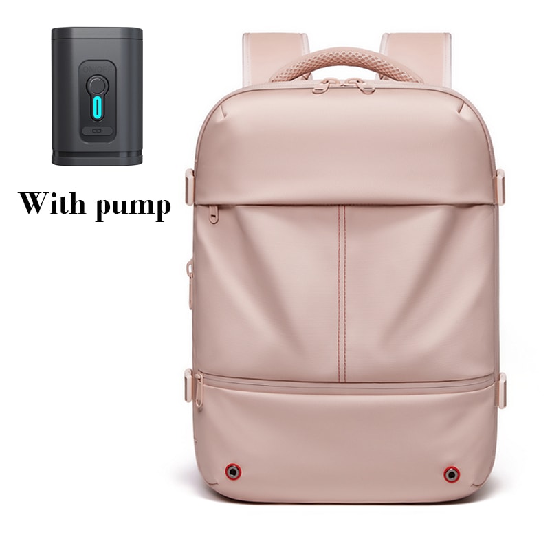Travel Women Backpack Vacuum Compression 16 Inch Laptop Backpack USB Charging School Backpack 11