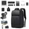 USB Charging Backpack For Men Waterproof Business Backpack Laptop Fit Travel Backpack Large Capacit 3