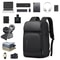USB Charging Backpack For Men Waterproof Business Backpack Laptop Fit Travel Backpack Large Capacit 3