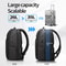USB Charging Backpack For Men Waterproof Business Backpack Laptop Fit Travel Backpack Large Capacit 6