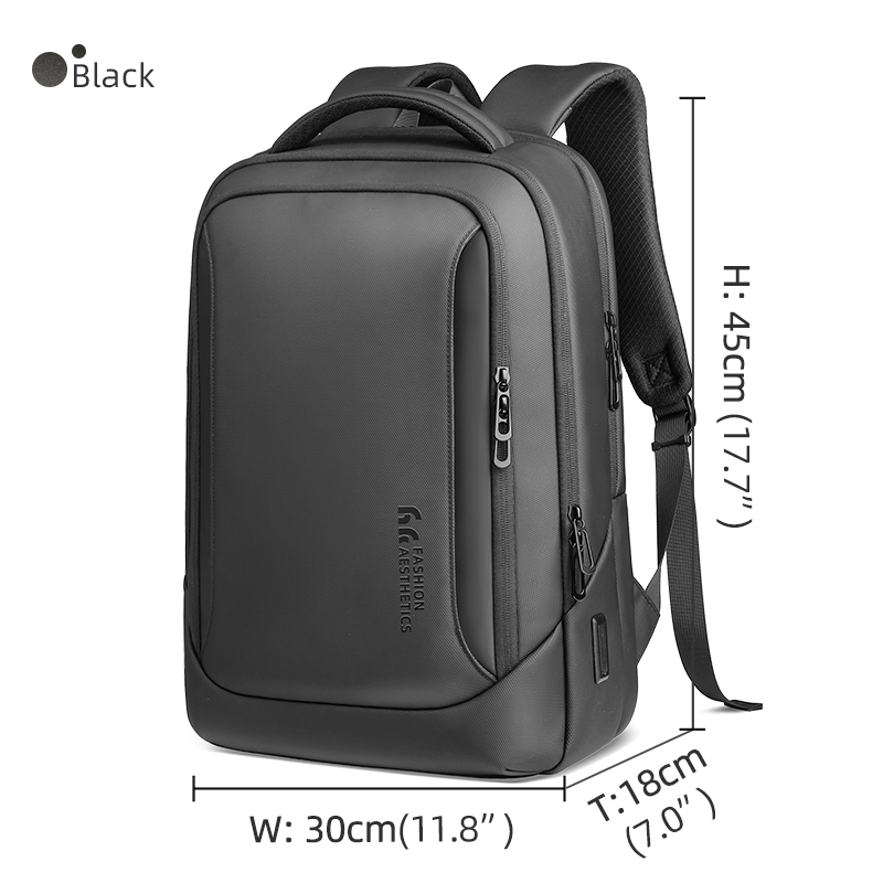 Waterproof Laptop Bag For Men Designer Sports Backpack With USB Charging Business Travel Backpack