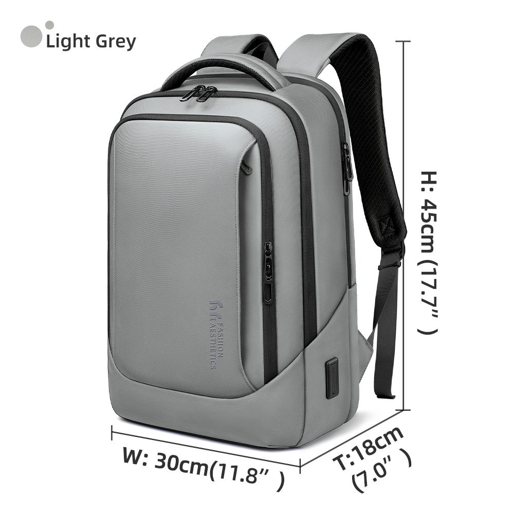 Waterproof Laptop Bag For Men Designer Sports Backpack With USB Charging Business Travel Backpack