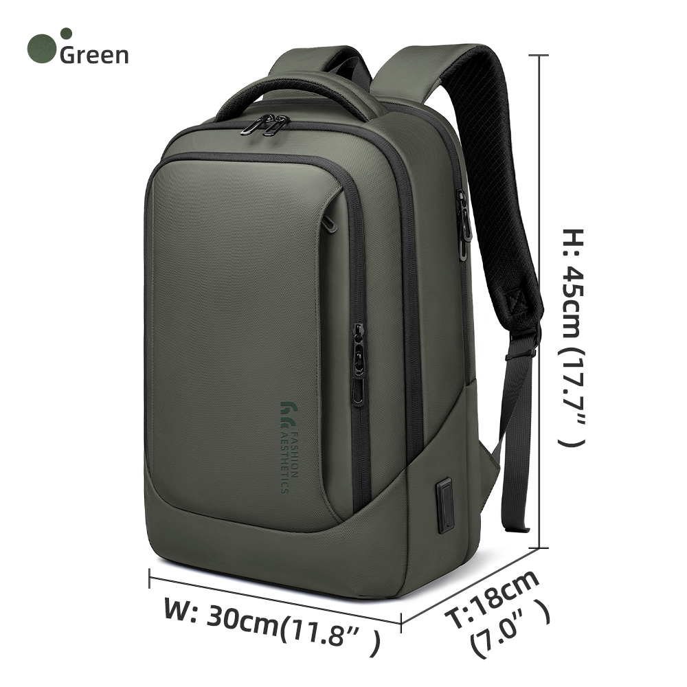 Waterproof Laptop Bag For Men Designer Sports Backpack With USB Charging Business Travel Backpack
