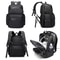 Waterproof Anti Theft Laptop BackpackUSB Recharging AntiWrinkle Oxford Backpack Men Fashion Travel 2