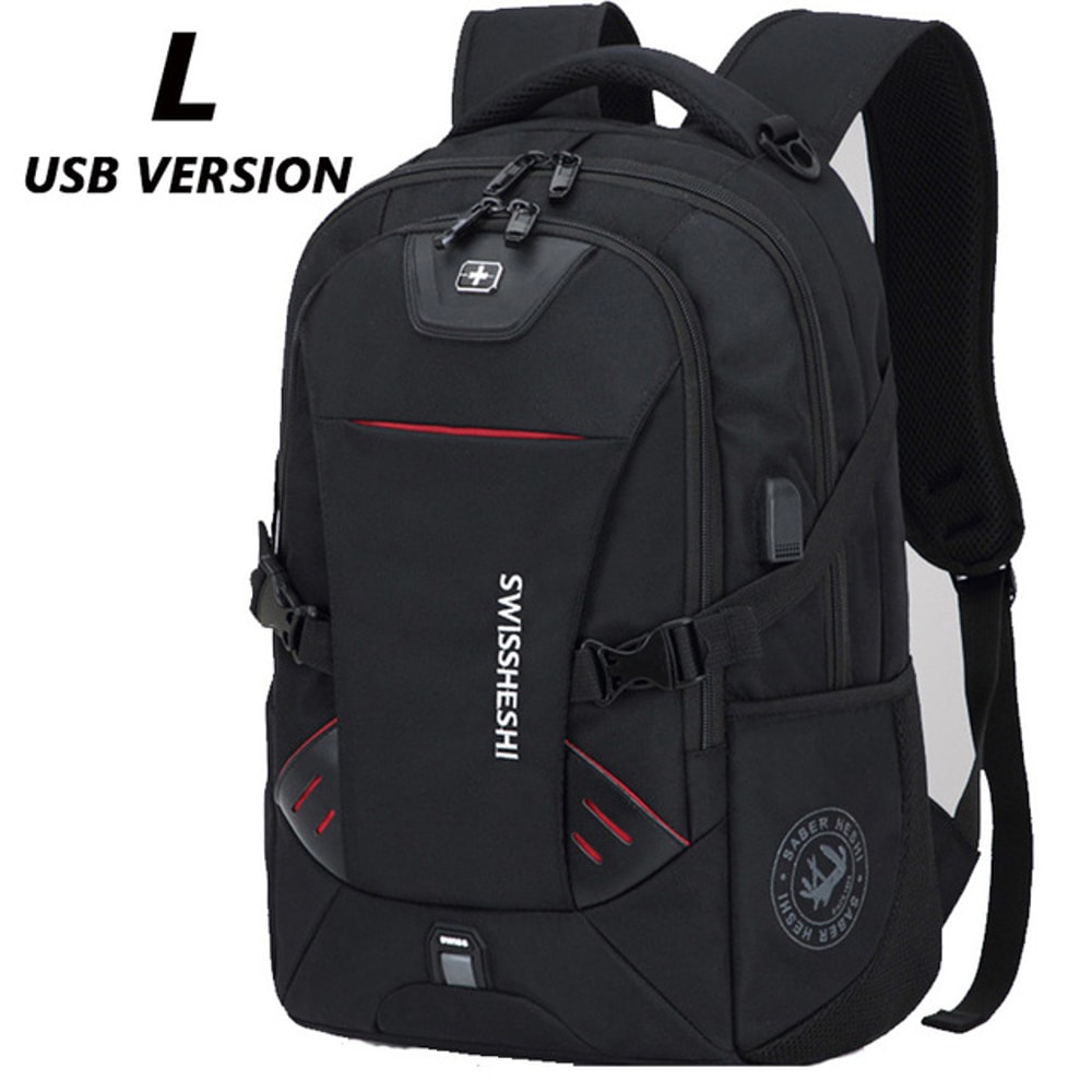 Waterproof Laptop Backpack with USB Charging, Men Fashion Business Casual Travel Anti-Theft School Bag