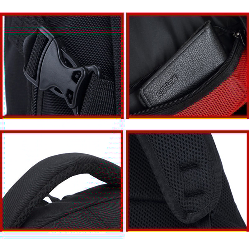 Waterproof Laptop Backpack with USB Charging, Men Fashion Business Casual Travel Anti-Theft School Bag