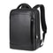 Large Capacity Genuine Leather Backpack for Men, Laptop USB Charge, Anti-Theft Waterproof Travel Bag for Men