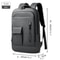 Stylish Men Knight Multifunctional Laptop Backpack Classic USB Charging Waterproof Slim Business Wo