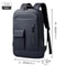 Stylish Men Knight Multifunctional Laptop Backpack Classic USB Charging Waterproof Slim Business Wo