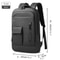 Stylish Men Knight Multifunctional Laptop Backpack Classic USB Charging Waterproof Slim Business Wo