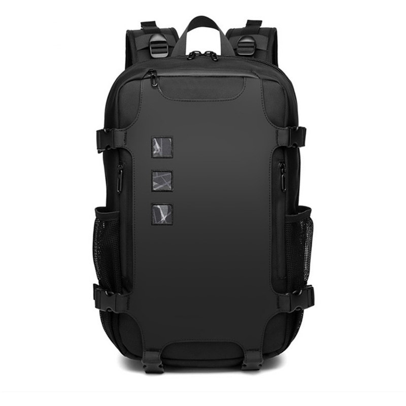 Large Capacity Men Backpack 16 Inch Laptop Backpack Waterproof Travel Bag USB Charging Teenager Sch 0