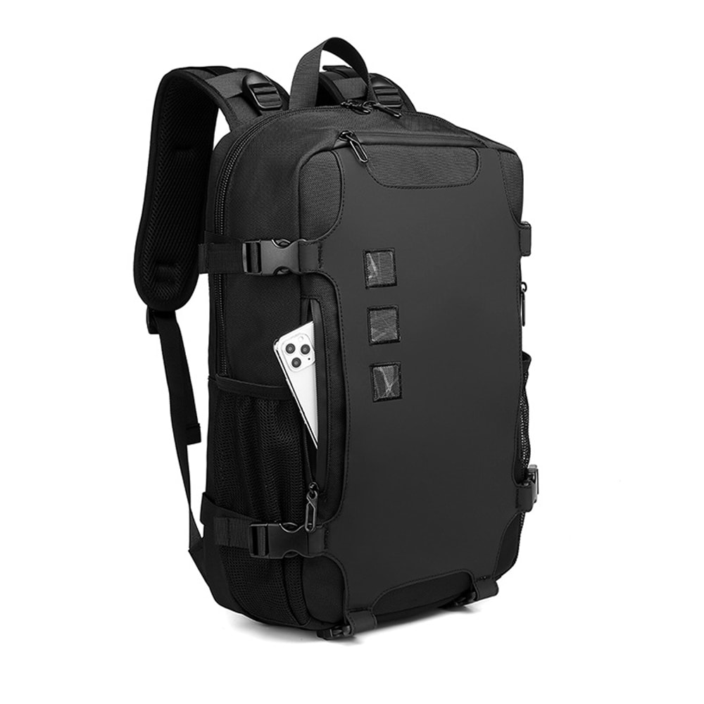 Large Capacity Men Backpack 16 Inch Laptop Backpack Waterproof Travel Bag USB Charging Teenager Sch 4
