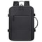 Business Men Backpack with High Capacity, Simple Style Student Bookbag, Shockproof Computer Bag, USS Charger for Men