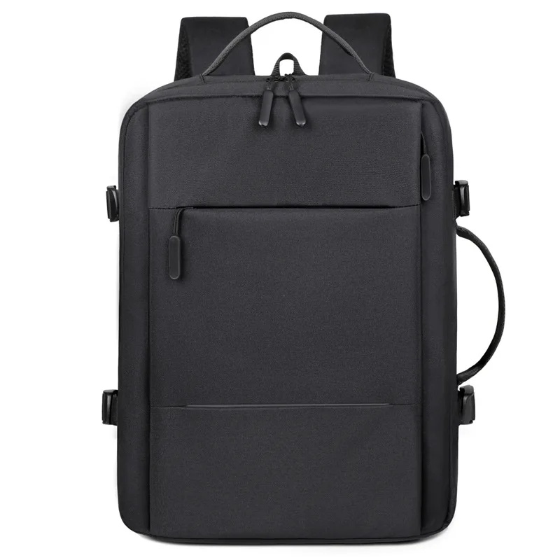 Business Men Backpack with High Capacity, Simple Style Student Bookbag, Shockproof Computer Bag, USS Charger for Men