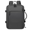 Business Men Backpack with High Capacity, Simple Style Student Bookbag, Shockproof Computer Bag, USS Charger for Men