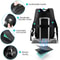 Waterproof School Bag Slim Man Laptop Backpack With USB Charging For Boys Teenagers Luxury Backpack