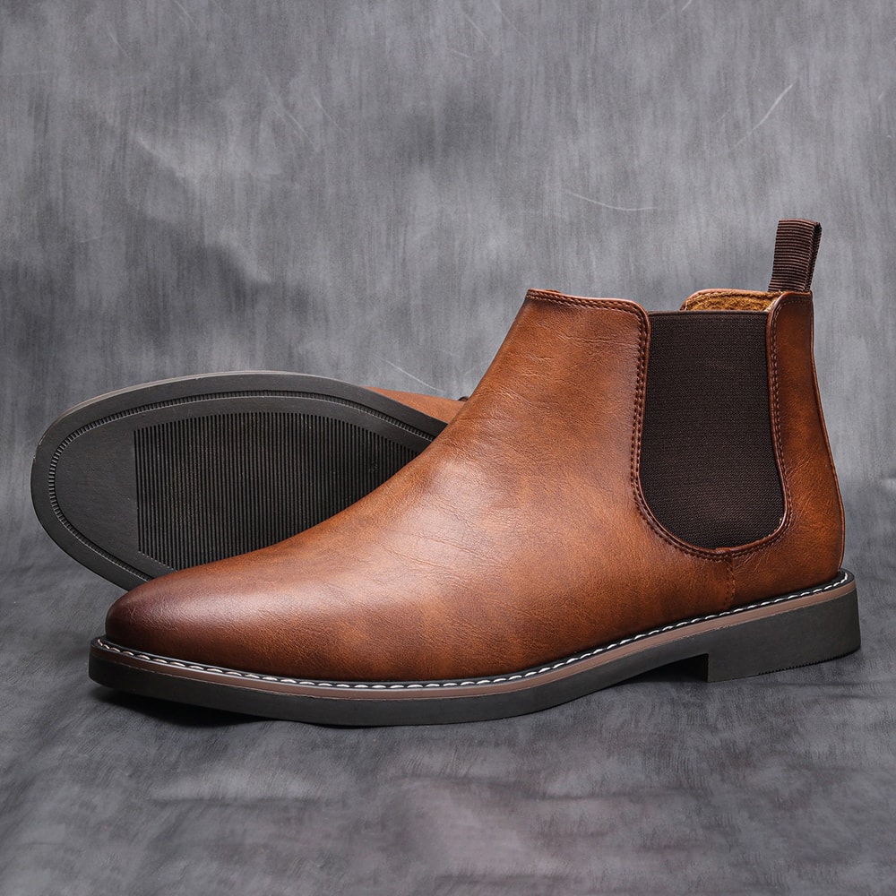 4046 Men Chelsea Boots Brand Retro Comfortable Fashion Men Boots 2