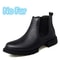 HighQuality Genuine Leather Men Chelsea Boots SlipOn Casual Footwear Vintage Ankle Boots 6