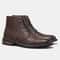 Comfortable Brogue Chelsea Men Boots American Style Fashion Leather Boots Stylish And Durable Leath 5