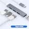 HighSpeed USB Hub Port Multiport HUB For PCType C Splitter USB Computer Accessories 8