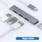 HighSpeed USB Hub Port Multiport HUB For PCType C Splitter USB Computer Accessories 8