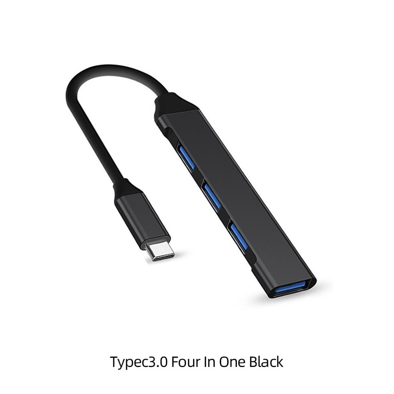 HighSpeed USB Hub Port Multiport HUB For PCType C Splitter USB Computer Accessories 1