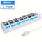 Power Adapter With ONOFF Switch USB Hub Splitter Multiple Expander HUB For PC Laptop MacBook 2