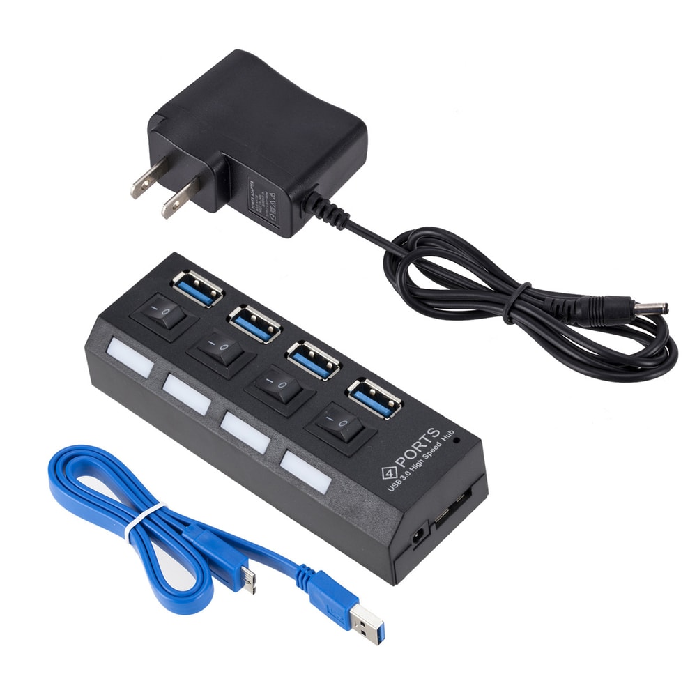 USB Hub Multi USB Hub Splitter With Power Adapter Computer Accessories For Wholesale Dropshipping 6