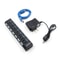 USB Hub Multi USB Hub Splitter With Power Adapter Computer Accessories For Wholesale Dropshipping 7