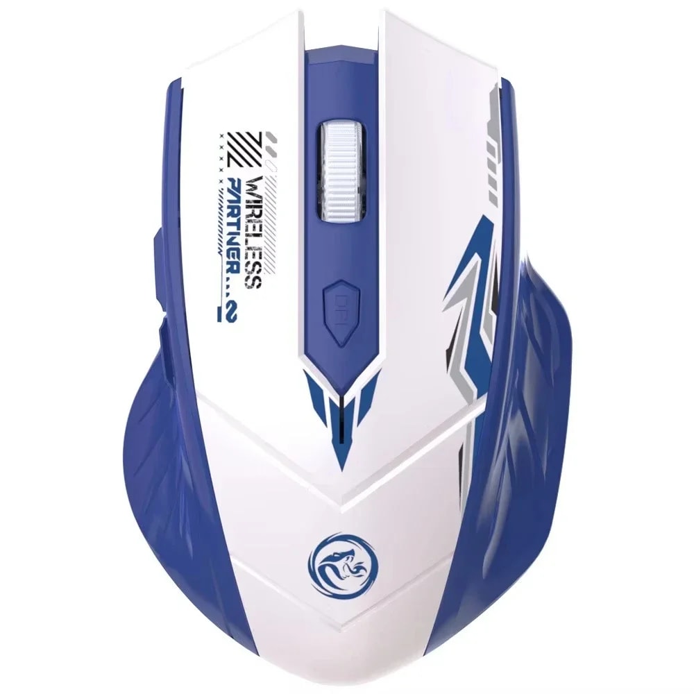 Bluetooth 24G Wireless Mouse DualMode Gaming Mice 1600DPI ESports Rechargeable Mouse For PC Gamer C 1
