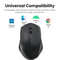 Gaming Wireless Mouse Silent Click Office Mouse Rechargeable Optical Mice For PC Laptop 6