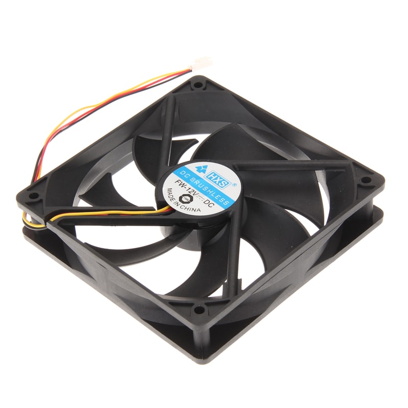 DC Brushless Cooling Fan For PC Compatible With Desktop Cases HighQuality Black Case Fan For Optima 3