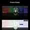 KM320 Keyboard And Mouse Set Waterproof Luminous Game Backlit Keyboard 5