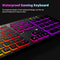 Gaming Keyboard With RGB Backlighting USB Wired Mute Keyboard Waterproof MultiLanguage Compatibilit 7