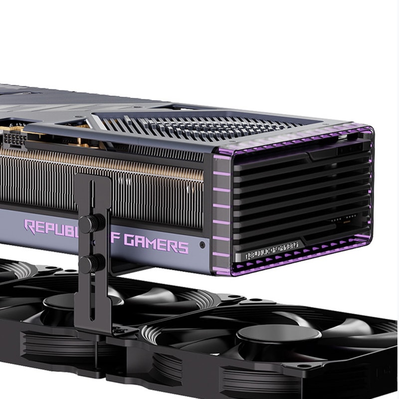 Adjustable Graphics Card Holder, Jack GPU, Video Card Bracket Prevents Sagging
