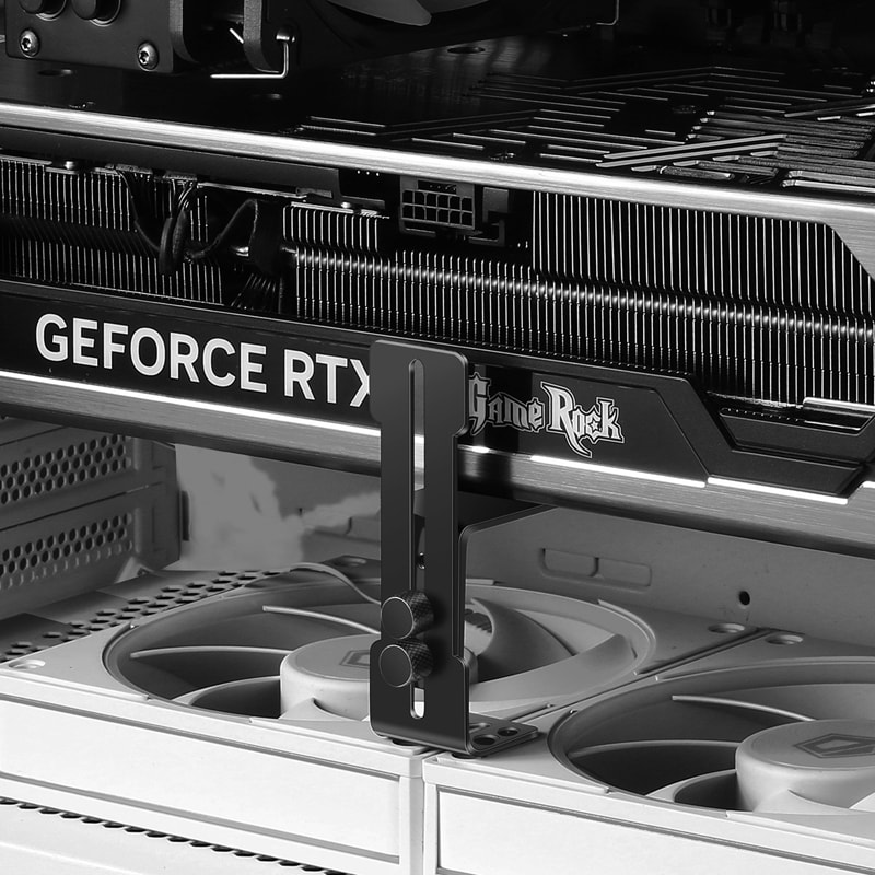 Adjustable Graphics Card Holder, Jack GPU, Video Card Bracket Prevents Sagging