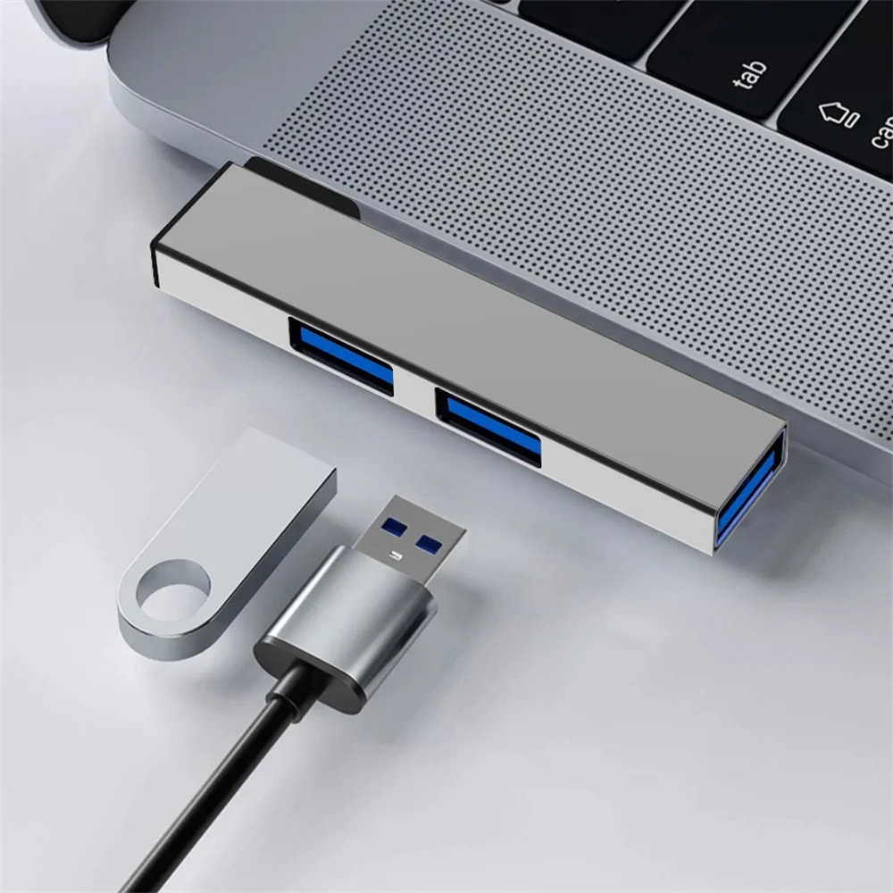 USB C HUB Multi USB Splitter Adapter For Macbook Pro Air Pro Xiaomi Lenovo Computer Accessories 8