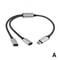 TypeC Hub One To Two Type C Splitter For Mobile Phone Tablet Computer PC Accessories For Easy Data 1