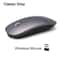 Mini Optical Ultrathin Rechargeable Wireless Mouse Silent Button USB Mice For Laptop And Computer 4
